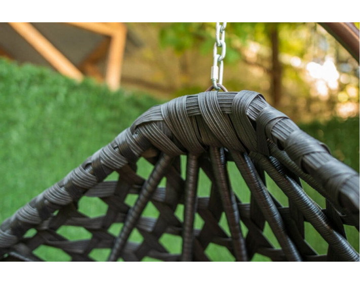 Подвесное кресло кокон Жемчуг Промо (Черный)