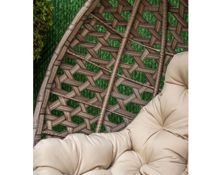 Подвесное кресло кокон "Жемчуг Промо" (Бежевый)