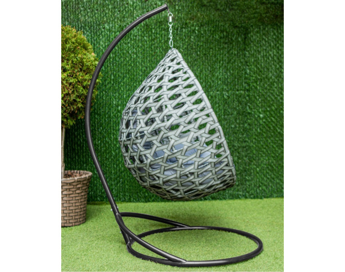 Подвесное кресло кокон Жемчуг Промо (Серый)