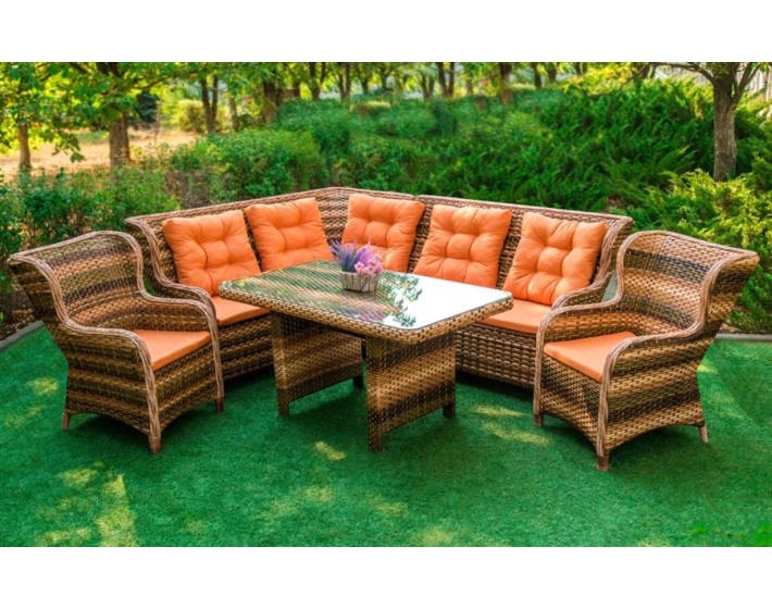 Комплект мебель из ротанга "Меларио"