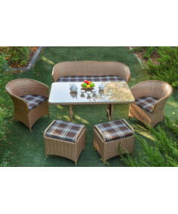 Комплект мебель из ротанга "Валеста"