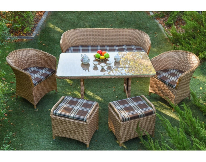 Комплект мебель из ротанга "Валеста"