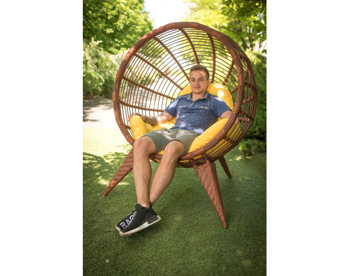 Кресло напольное "Малина"