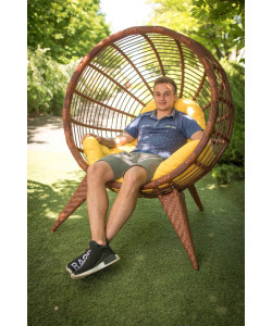 Кресло напольное "Малина"