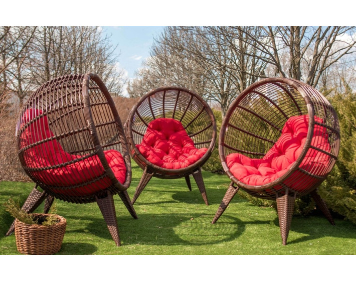 Кресло напольное "Малина"