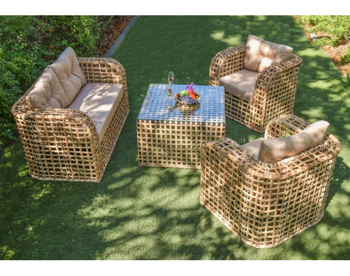 Комплект мебель из ротанга "Гарсен"