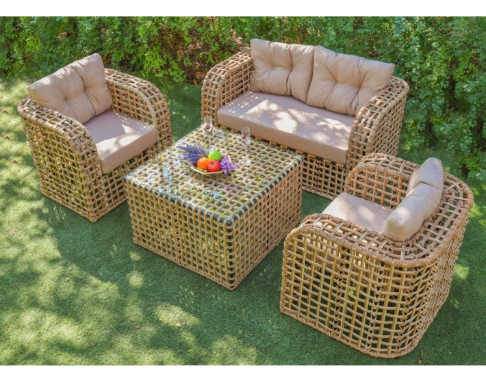 Комплект мебель из ротанга "Гарсен"