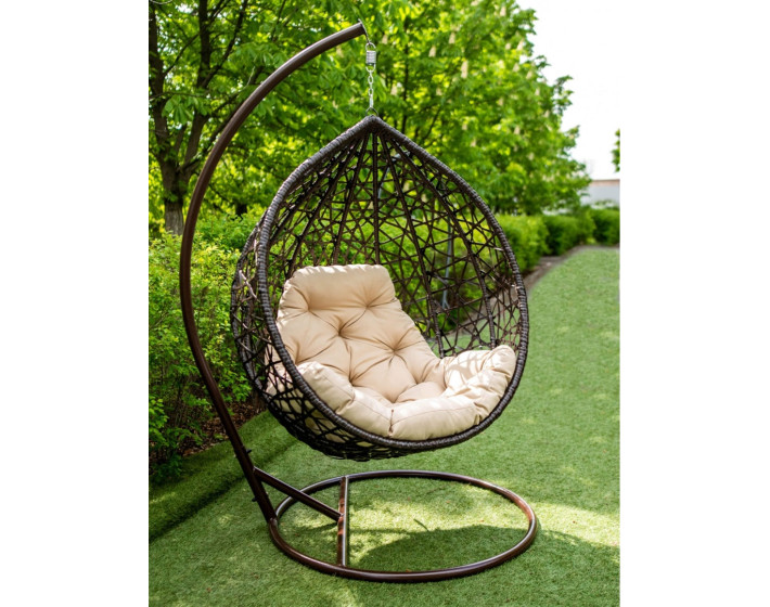 Подвесное кресло кокон "Вудена"