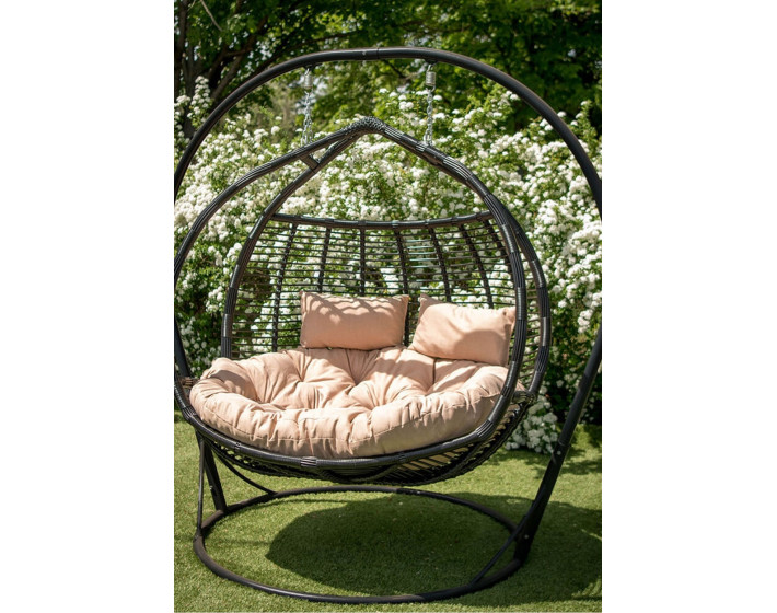 Подвесное кресло кокон "Галерия Полосатый"