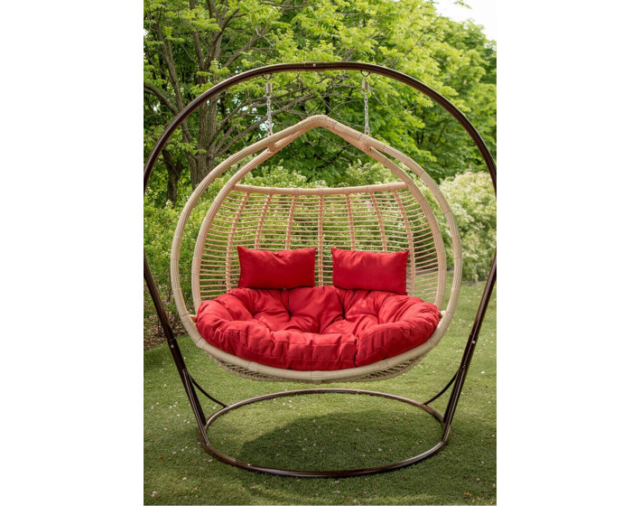 Подвесное кресло кокон "Галерия Полосатый"