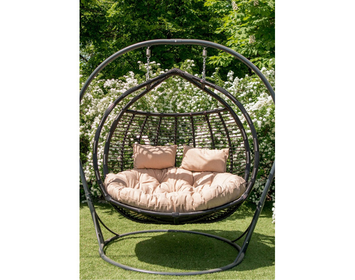 Подвесное кресло кокон "Галерия Полосатый"