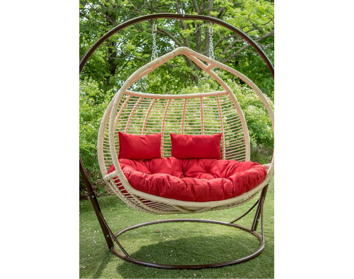 Подвесное кресло кокон "Галерия Полосатый"