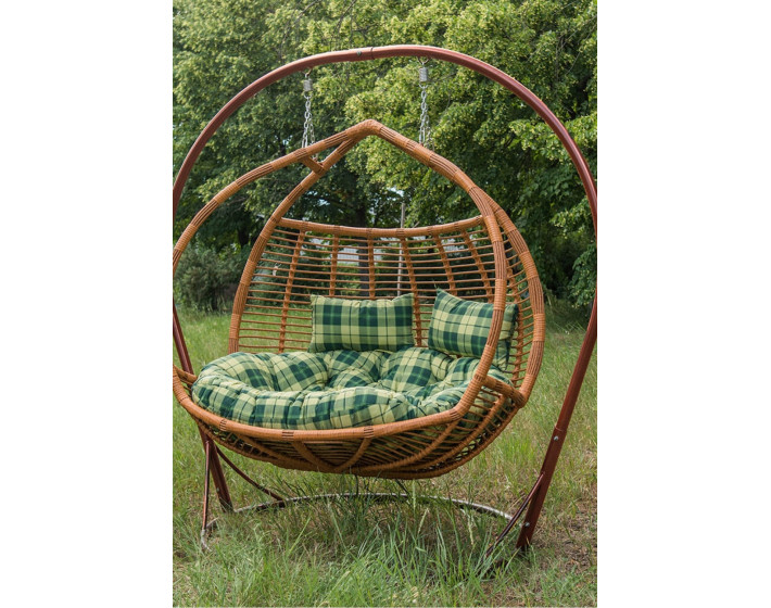 Подвесное кресло кокон "Галерия Полосатый"