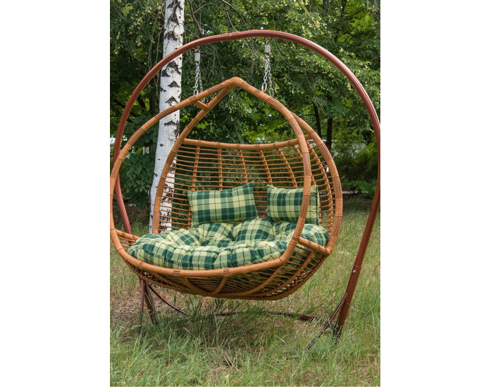 Подвесное кресло кокон "Галерия Полосатый"