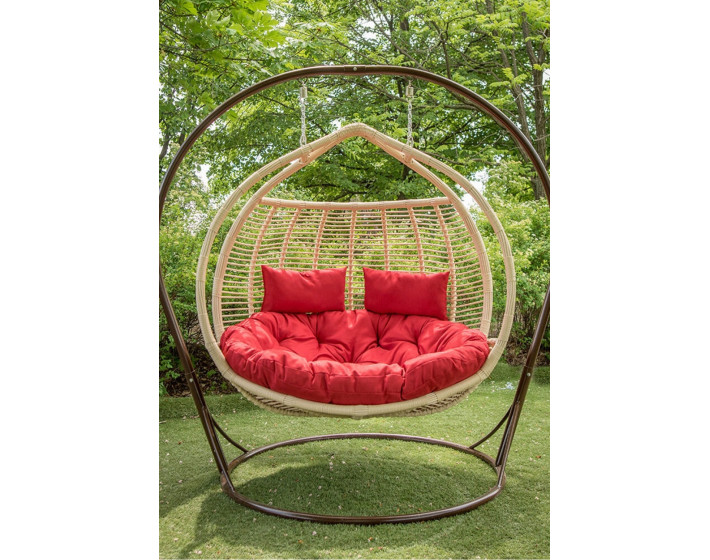 Подвесное кресло кокон "Галерия Полосатый"