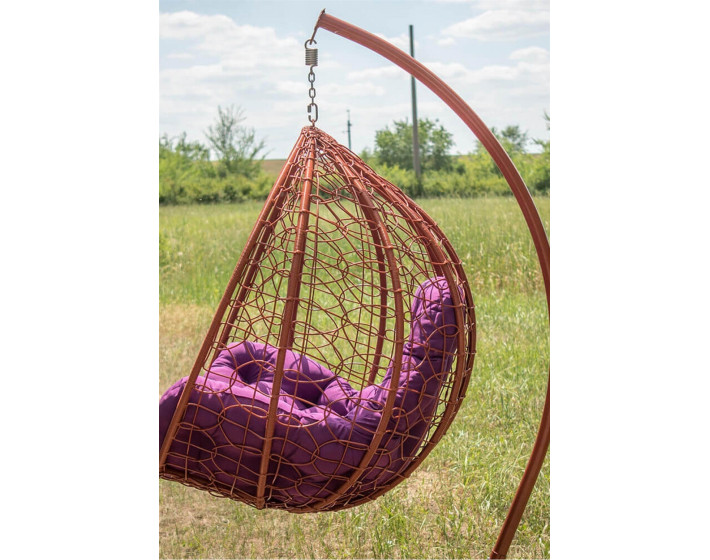 Подвесное кресло кокон Листок