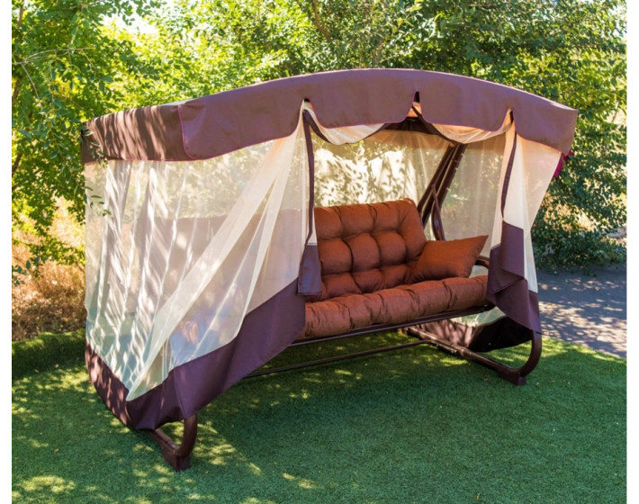 Садовые качели раскладные Славянка