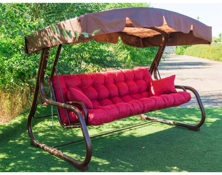 Садовые качели раскладные Славянка