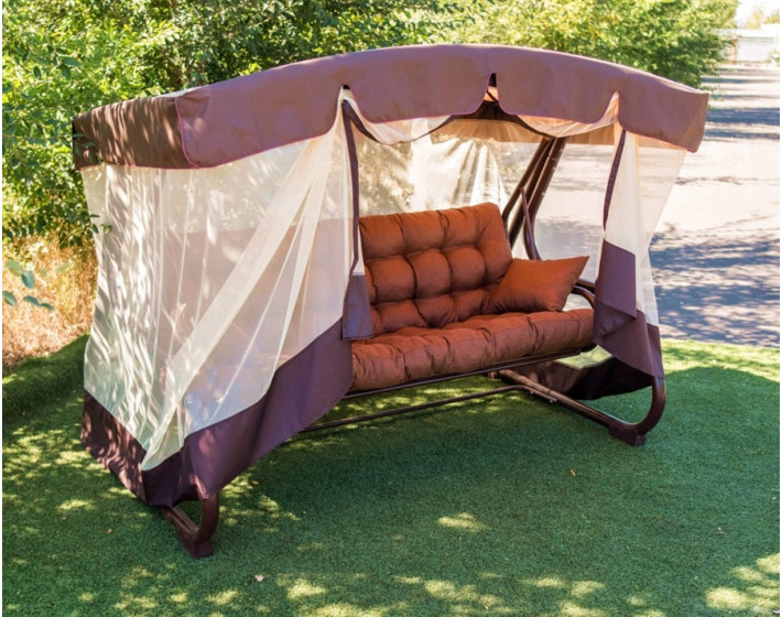 Садовые качели раскладные Славянка