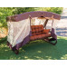 Садовые качели раскладные Славянка