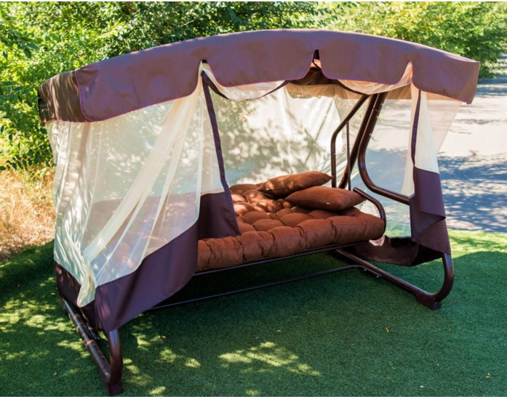 Садовые качели раскладные Славянка