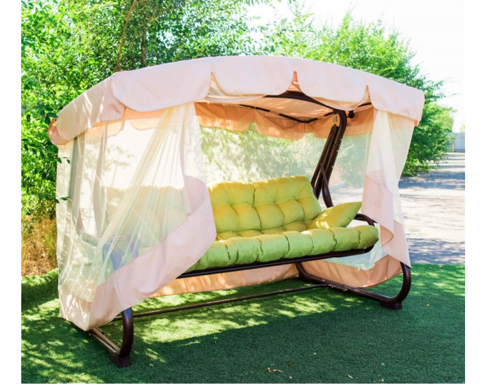 Садовые качели раскладные Славянка