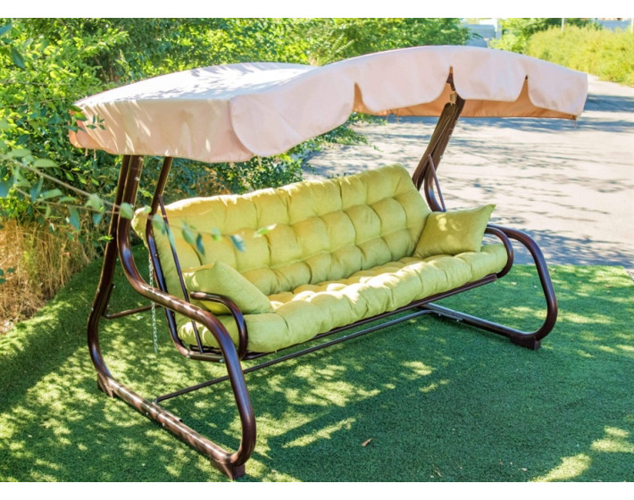 Садовые качели раскладные Славянка