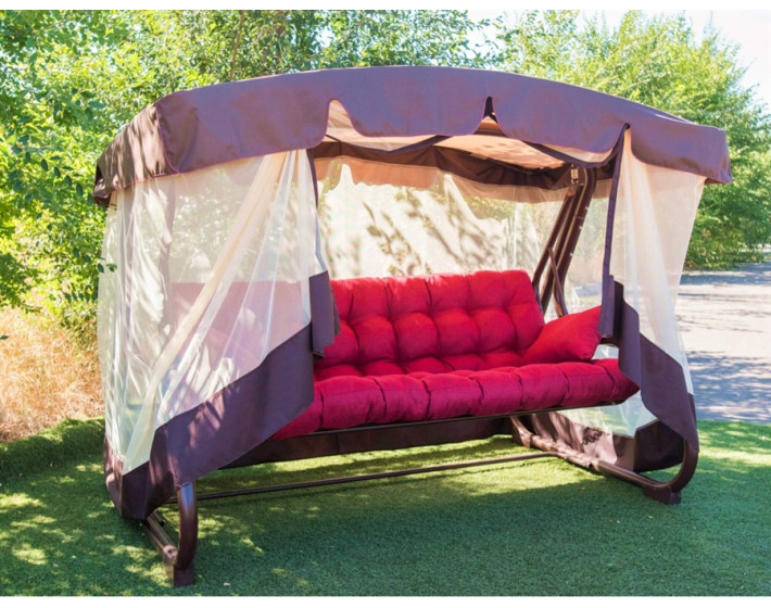 Садовые качели раскладные Славянка