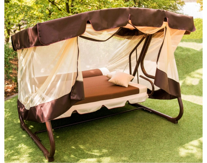 Садовые качели раскладные Гранат