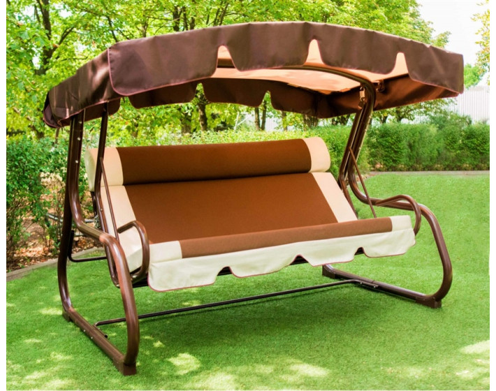 Садовые качели раскладные Гранат