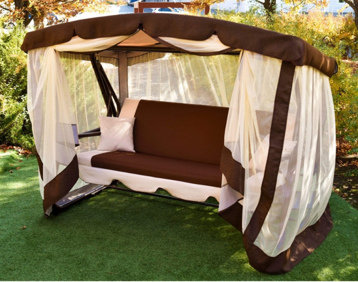 Садовые качели раскладные Гранат