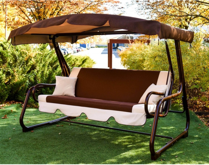 Садовые качели раскладные Гранат