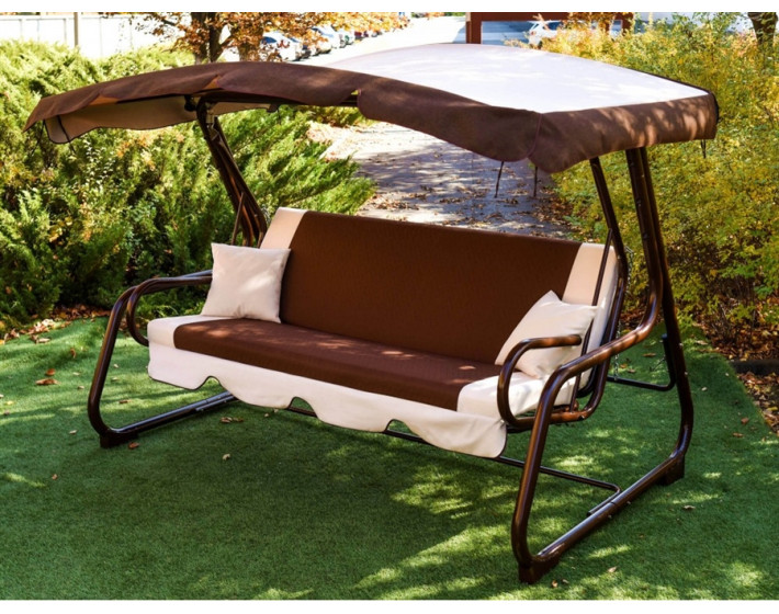 Садовые качели раскладные Гранат