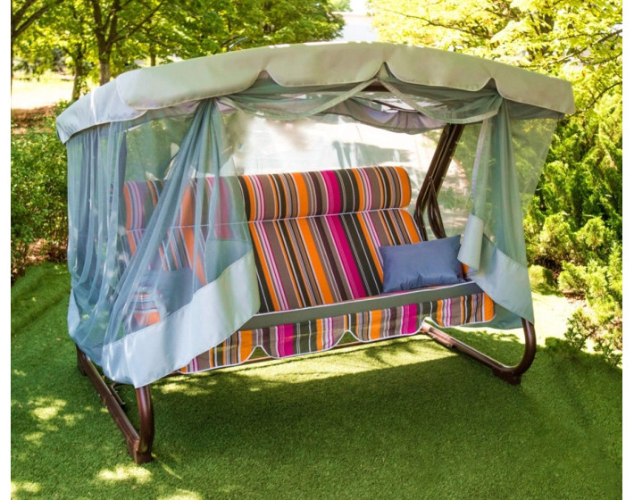 Садовые качели раскладные Рассвет