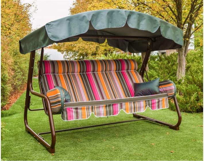 Садовые качели раскладные Рассвет