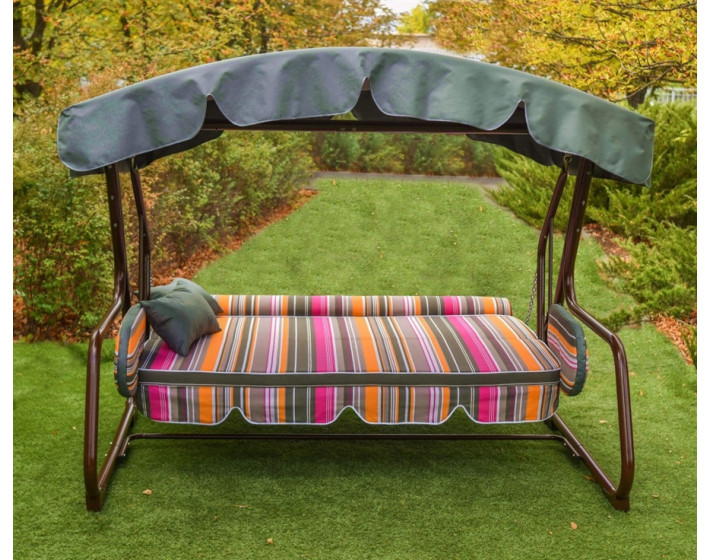 Садовые качели раскладные Рассвет