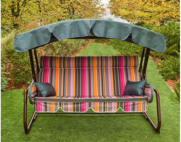 Садовые качели раскладные Рассвет