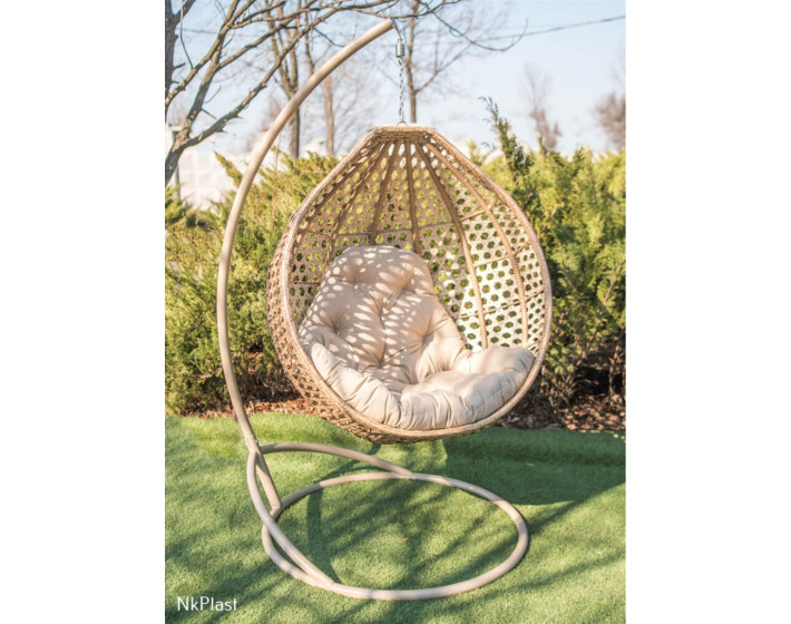 Подвесное кресло кокон "Жемчуг"