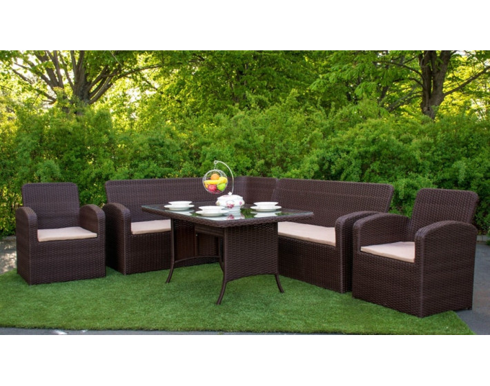 Комплект мебель из ротанга "Тиара"