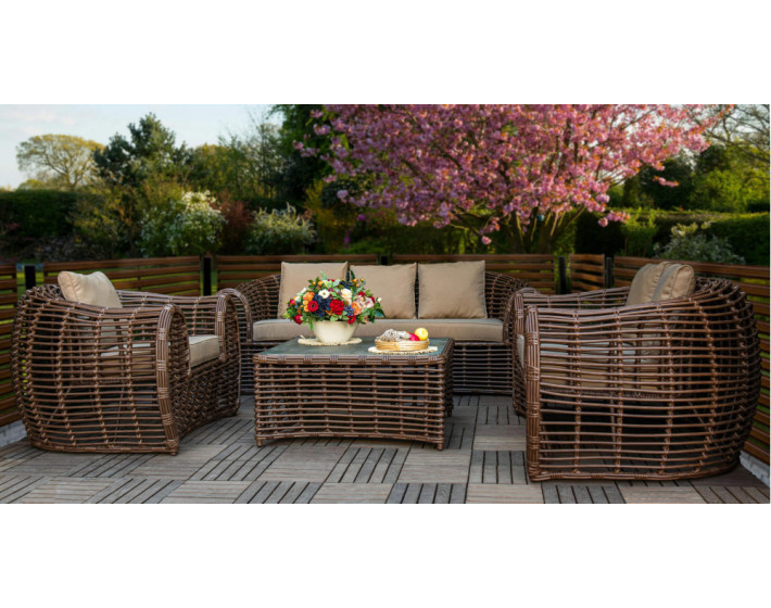 Комплект плетеной мебели из ротанга «Альберо Гранд Премиум»