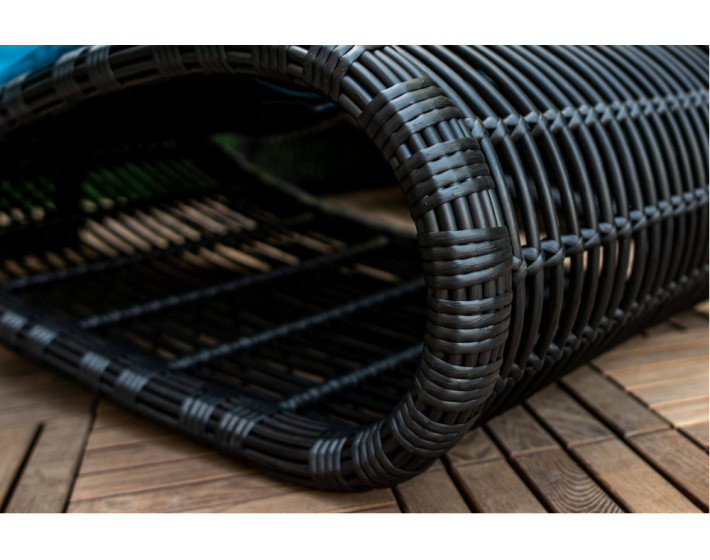 Шезлонг из ротанга «Бьянка Фиш Лаунж»