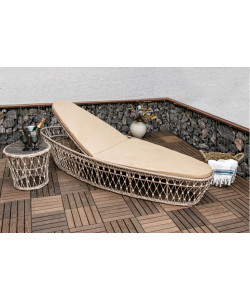 Шезлонг из ротанга «Валенсия Гранд Релакс»
