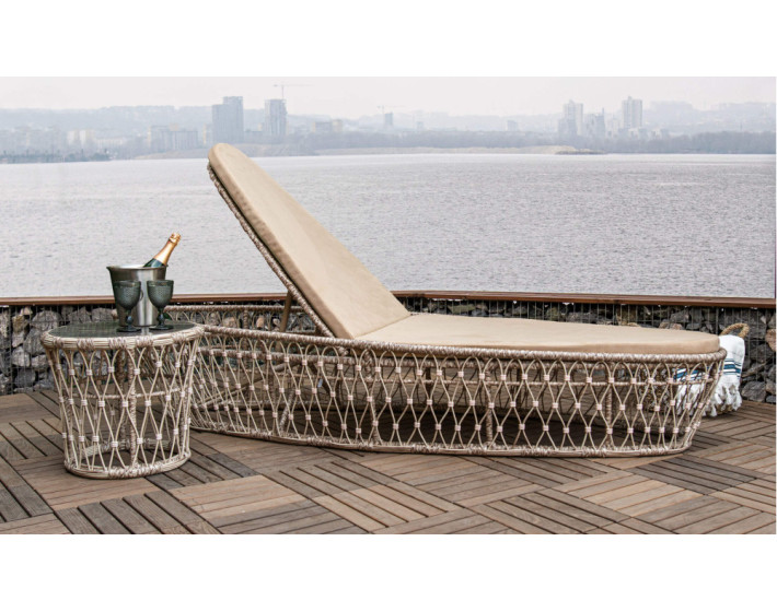 Шезлонг из ротанга «Валенсия Гранд Релакс»