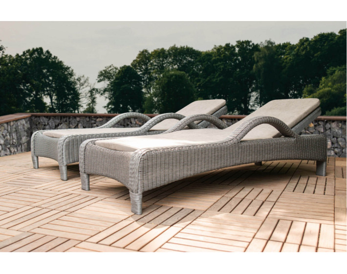 Шезлонг из ротанга «Лиора Релакс Плюс»