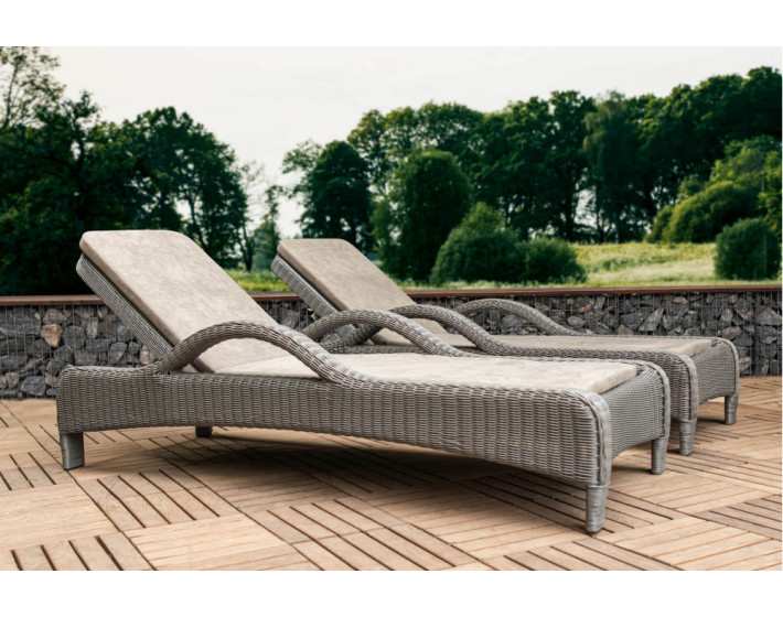 Шезлонг из ротанга «Лиора Релакс Плюс»