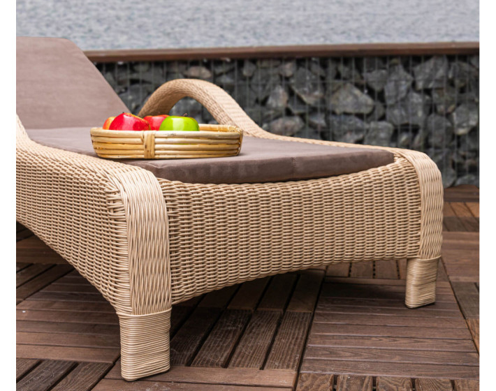 Шезлонг из ротанга «Лиора Релакс Плюс»