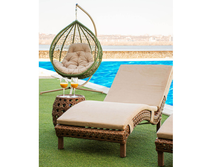 Шезлонг из ротанга «Савойя Лаунж»